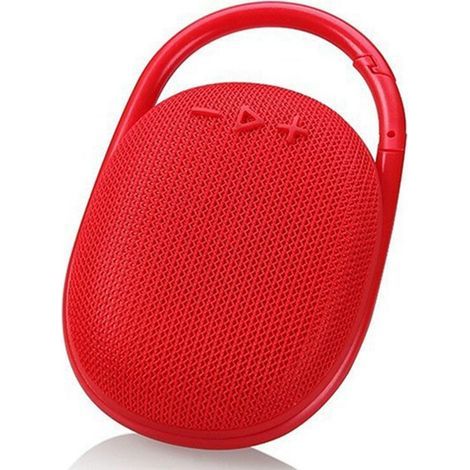 Enceinte Portable D'Extérieur à Pince, Enceinte Portable étanche IP67, Batterie Intégrée, , Rouge (1/2)