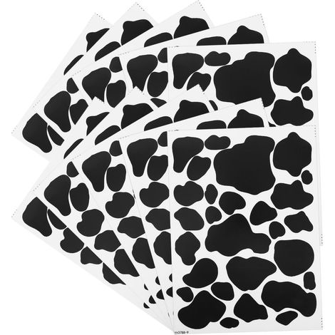 feuilles Autocollants Muraux Motif Vache Moderne sans Rsidu (1/5)