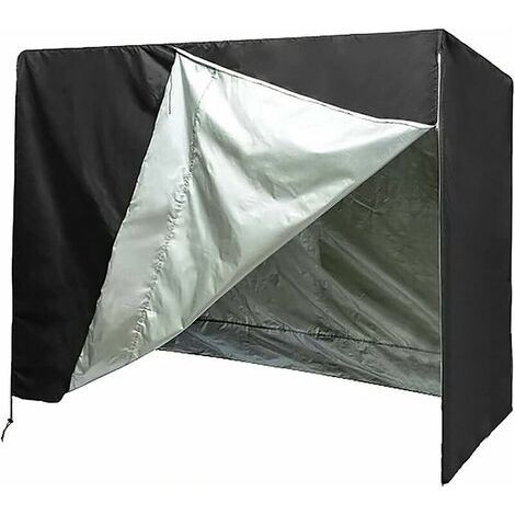 Aiperq Protective Cover for Garden Swing, 2/3 Seater, Waterproof, Dustproof, UV-resistant, Tear-resistant, Foldable for Garden Swing, Patio, Courtyard (220145170CM) (1/4)