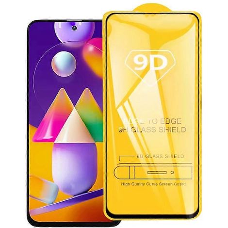 Protection d'écran en verre trempé 9D à colle intégrale pour Samsung Galaxy M31s (1/5)