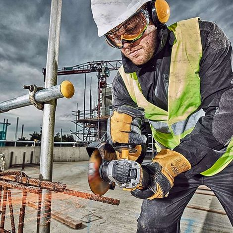 Dewalt – Meuleuse d'angle 18V sans balais – Ø125mm – Moteur Brushless – Frein électronique – Pour béton armé et métal — vue 2