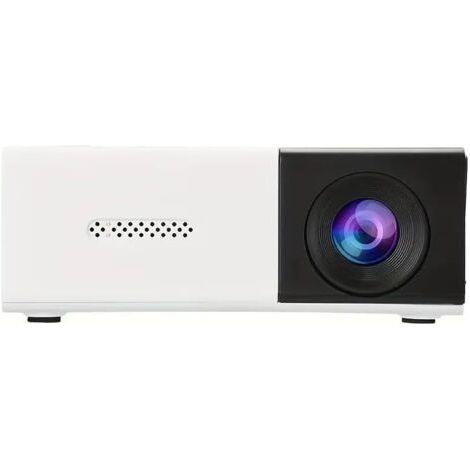 QORVA-Mini Video projecteur Projector retroprojecteur Portable Compatible Smartphone/Console de Jeu/Firestick clé passerelle/Mirror Screen Telephone/HDMI/TV