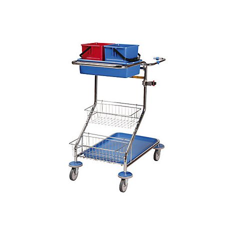 Carro de limpieza y de servicio  L x A x H 850 x 530 x 1050 mm 