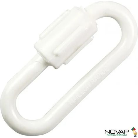 Maglia rapida Novap 1782112 8 mm bianco pratica