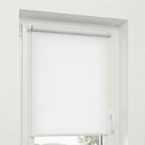 - Store enrouleur Klemmfix sans perçage - 50x150 cm - Couleur Blanc - Semi-occultant d’intérieur (1/5)