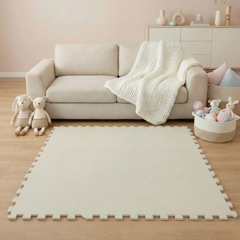 9 Pezzi Tappetino Puzzle per Bambini - 30x30 Tappeto Neonato Tatami Gioco Bimbo