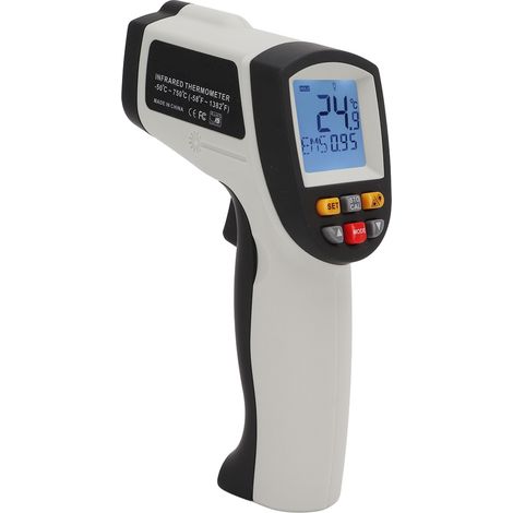 Thermomètre Infrarouge 700g Haute Précision, Outil de Mesure de Température sans Contact pour Usage Industriel (1/5)
