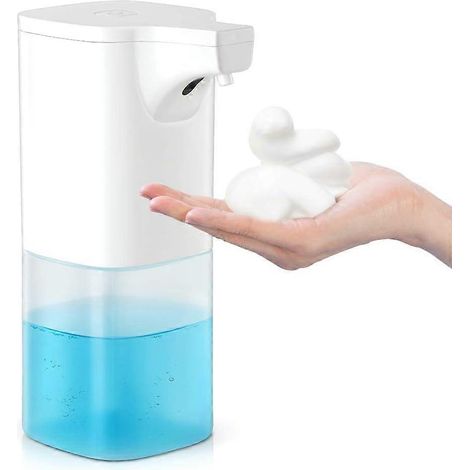 Praktisch und hygienisch: Automatischer Schaumseifenspender, freistehend oder zur Wandmontage, mit Bewegungssensor für schnelle und zuverlässige Reinigung, für jeden geeignet. – AquaForge (1/5)
