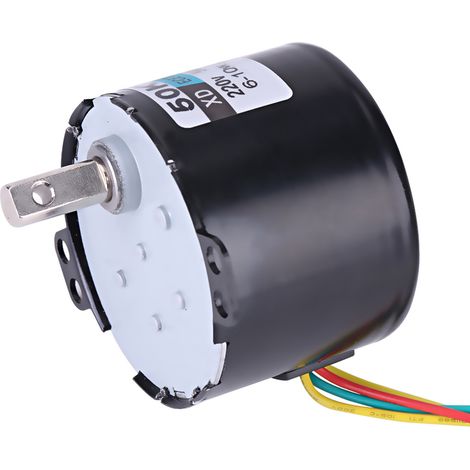 220 V Wechselstrom, 10 W, 0,5 A Permanentmagnet-Synchronmotor, vorwärts/rückwärts, 2,5 U/min (1/5)