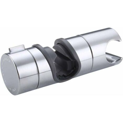 Shower Bracket 18-25mm Diameter Shower Bracket Bathroom Accessories Adjustable Shower Column Replacement Shower Head Bracket ABS Chrome, PB4-CH (1/4)
