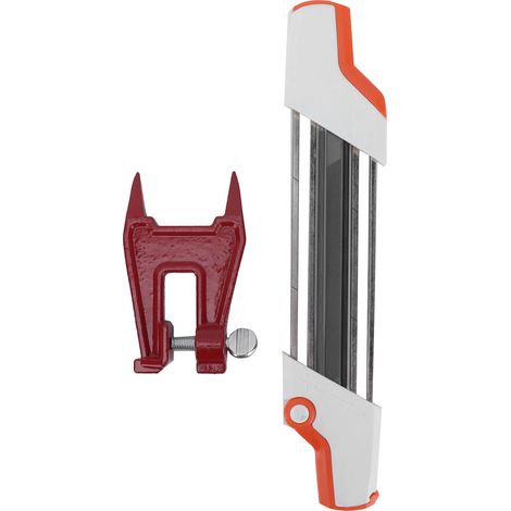 Affûteuse de chaîne de tronçonneuse 4,8 mm avec étau d'affûtage – Outil de jardinage (1/5)