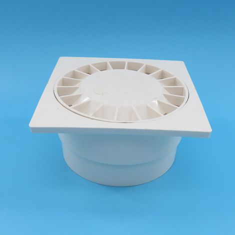 PVC-Rohrverbindungsstücke: Bodenablauf mit quadratischer/runder Dichtung für geraden Einbau/geruchsdichter PVC-Bodenablauf/multifunktionaler Bodenablauf 110 (1/5)