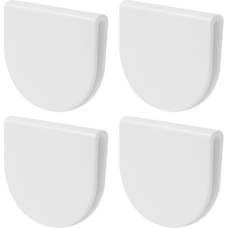 Clip de rideau de douche Décorations domestique Clip de fixation de rideau de fenêtre imperméable pour la fixation de tapis antidérapants en plastique (1/5)