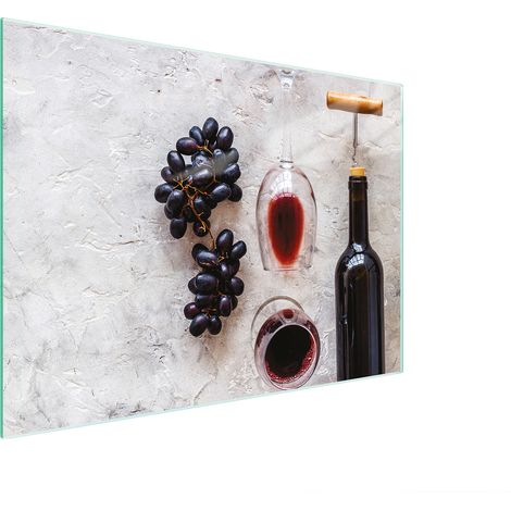 Glasschneidebrett 30x22 Wein (1/5)