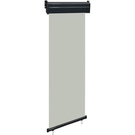 Store latéral de balcon 65 x 250 cm gris (1/5)
