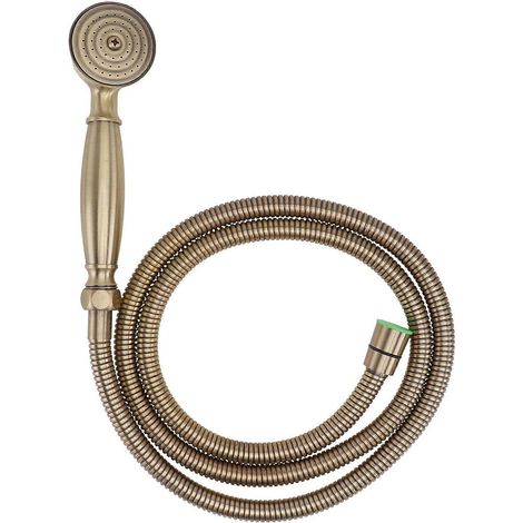 Un élégant pommeau de douche en laiton pour usage domestique (couleur bronze) (1/3)