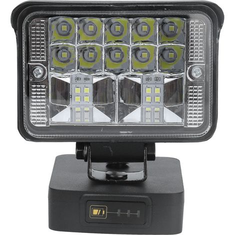 Lampada multiuso – bassa tensione – ABS – 3 modalità – luce di lavoro a LED – compatibile con la serie BL da 18V – facile da trasportare