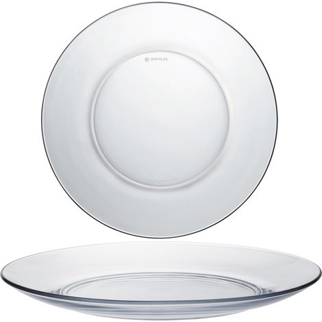 Assiette à Dessert - Duralex - Lys - Lot de 6 - Verre trempé - Résistant à 130°C (1/3)