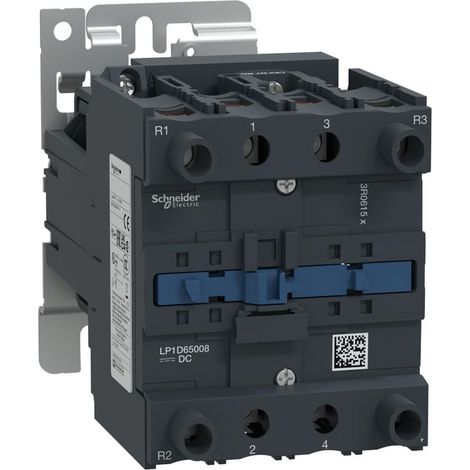 TeSys LP1D - contacteur - 4P (2F+2O) - AC-1 440V - 80A - bobine 24Vcc - LP1D65008BD