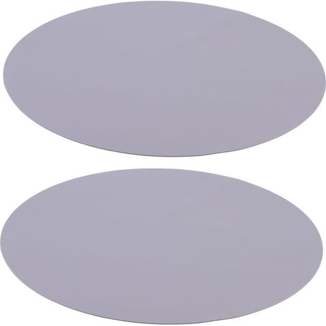 Lot De 2 Tapis De Cuisson en Silicone 26 Cm Anti-adhérent, Coussin D'isolation Thermique, Résistant à La Chaleur, pour Micro-Ondes Et Four, Protège Table Cuisine Polyvalente'-'-