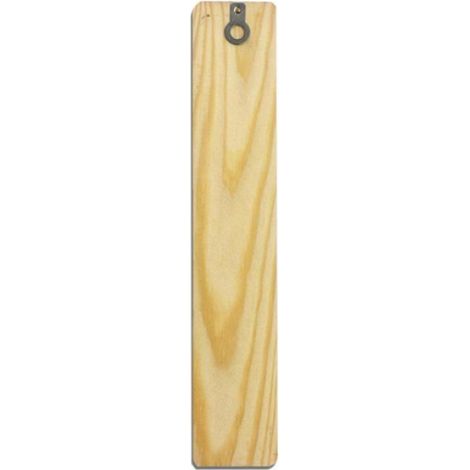 Thermometre Murale - Bois - Double Echelle Celsius/Fahrenheit - Plage -40 A +50 °C - Pour Cuisine Salle De Bain Jardin - Lot De 5 (1/5)
