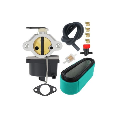 Carburateur ajustable compatible 640065A, compatible OHV110, OHV115, OHV120, OHV125, OHV130 et filtre 36356 standard. (1/5)