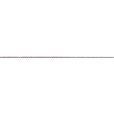 Corda in poliammide bianca diametro 3 mm mt 10 - masidef (1/2)