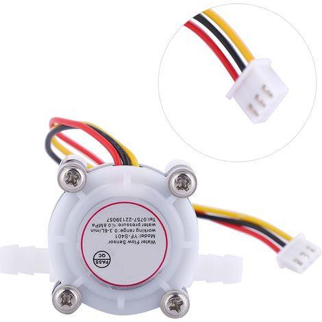 Wasserdurchflusssensor mit Schlauchanschluss für präzise Steuerung (1/5)