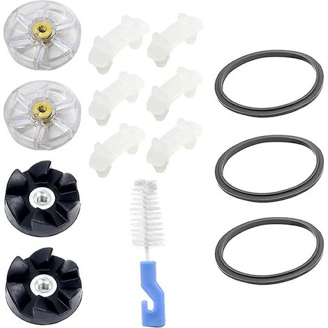 Pièces de rechange pour blender compatibles avec N-Utribullet 900W et 600W : joints en caoutchouc silicone, joints toriques, amortisseurs. (1/4)