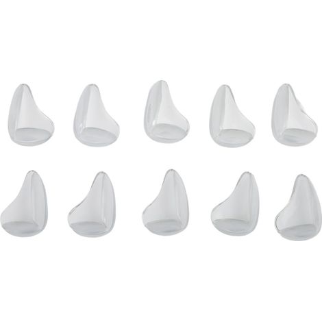 10pcs Transparent Baby Corner Protectors, Shockproof (1/5)