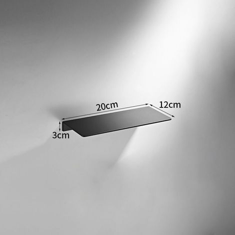 Estante de pared adhesivo para baño - Pequeño estante autoadhesivo de acero inoxidable - Sin taladros (1/3)