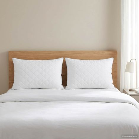 vidaXL Oreiller FULDA 2 pcs 50 x 75 cm 100% duvet d'oie et plumes (1/5)