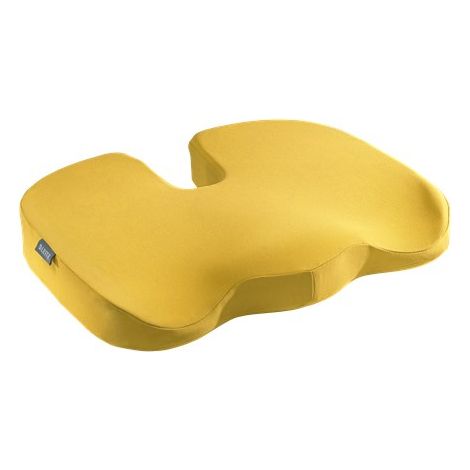 Leitz Ergo Cosy cuscino ergonomico giallo ufficio (1/3)
