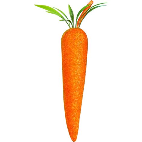 Carotte - Décoration Artificielle Pour Pâques Et Printemps - Pour Salon Canapé Cheminée Cuisine - Lot De 1 (1/5)