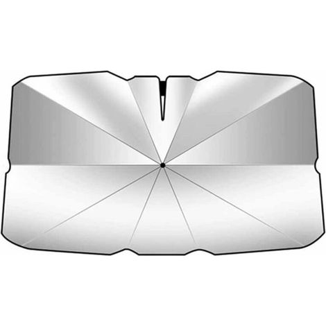 Pare-soleil de voiture - Universel - Protection UV - Isolation thermique - Pliable - Installation rapide (1/5)