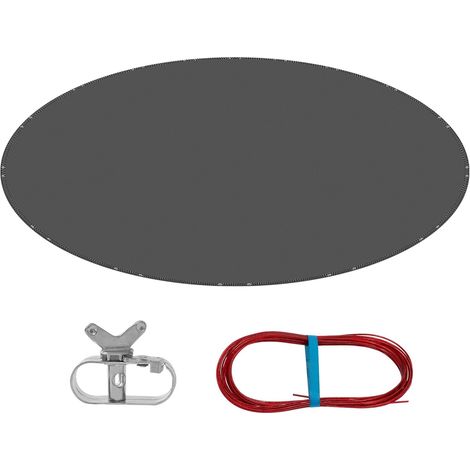 Bâche de piscine Rootz Ultimate - Couverture de protection - Bâche durable - Installation facile - Résistante aux déchirures - Bloque la lumière du soleil - Barrière contre les débris - Plusieurs tail (1/5)