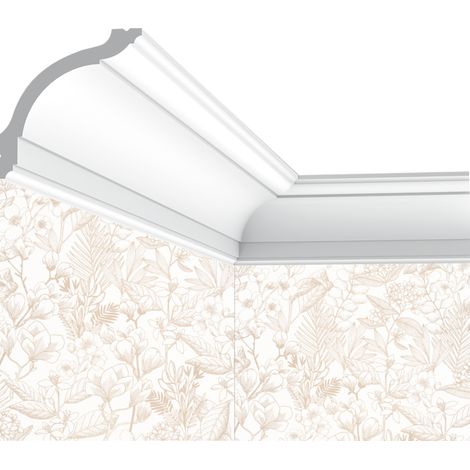 Corniche plafond Cimaises et Plus C11 - 9,5x9,5x200cm (h x p x L) - moulure déco