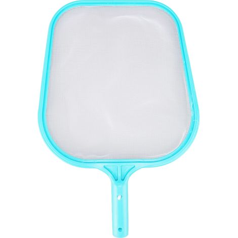 Épuisette de piscine Cyan, nettoyage rapide, plastique et nylon, filet à feuilles pour spas et fontaines (1/5)
