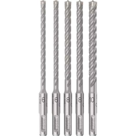 Bosch - Set da 5 punte da trapano per cemento 2608833911