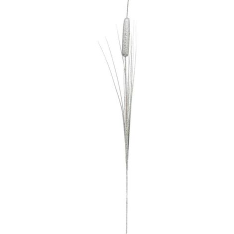 Schilfrohrzweig holographisch silber 75cm - Atmosphera créateur d'intérieur