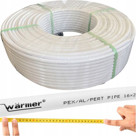 PEX-ROHR 16 mm für Fußbodenheizung - PEX/Al/PE 16/2 - Meterware