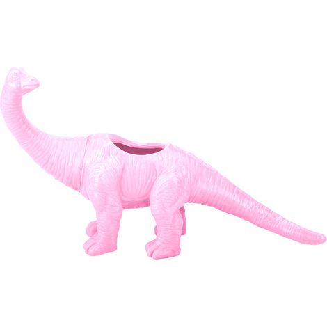 Dinosaurier-Tierblumentopf, Kaktus-Sukkulenten-Pflanztopf, Gartendekoration (Rosa) (1/5)