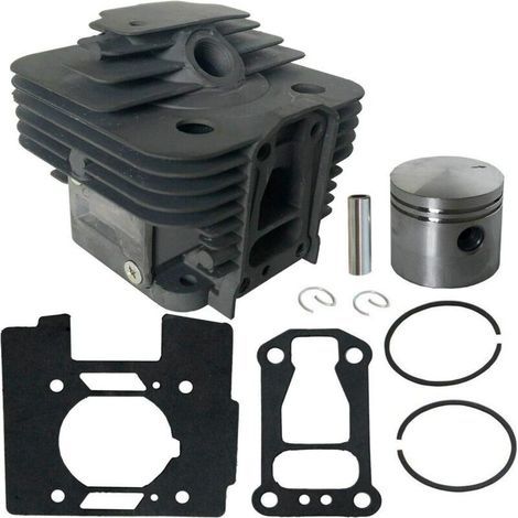 Ensemble de cylindre adapté pour tondeuse et pulvérisateur Mitsubishi TUE43, TLE43, CG430, avec un diamètre de cylindre de 40 mm. (1/5)