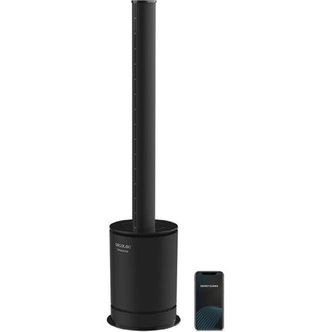 Cecotec – Purificateur d’air 3 en 1 avec chauffage 2000W – Télécommande sans fil – Moteur DC silencieux – Oscillation 80º – 14 vitesses