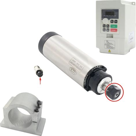 Spindelmotor, 2,2 kW Leistung, Mit VFD-Klemme (1/2)