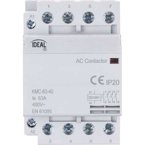 Contattore modulare KMC-63-40 63A 400V AC ideale (1/3)