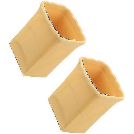 Éplucheurs et vide-aliments jaunes 8,5 x 7 cm, 2 pièces, en acier inoxydable, pour la découpe des fruits et légumes à la maison. (1/5)