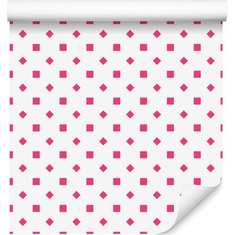 Papier peint à pois blancs, un détail épuré pour le salon et la chambre 50x1000 cm (1/5)