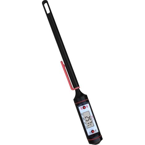 Digitales Grillthermometer – Präzise Fleischtemperaturmessung (-50 °C bis 300 °C) inklusive Sonde und Aufbewahrungsrohr (1/5)