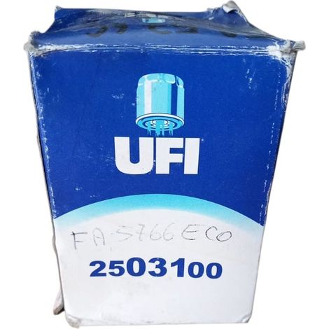 Filtro olio motore marca ufi codice filtro 2503100